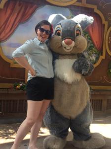 Me and Thumper at the Disneyland Springtime Roundup in 2014. A lifetime achievement unlocked.