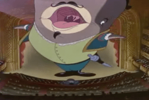 If this was in live-action, it would be absolutely horrifying.