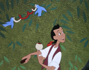 You can talk to birds?