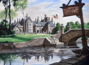 Ahh yes, picturesque Toad Hall, ancestral home of the Toad family. Bit obvious.